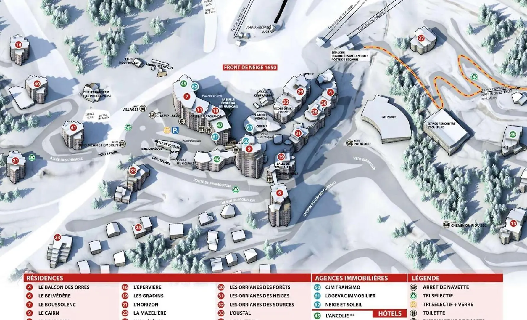 Residence Le Cairn - Studio 6 Personnes Le Cairn N°705 Mae-6571 Les Orres 0*,